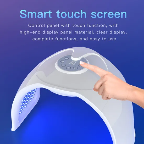 LED Mask 3D Mask with 7 Colors for Face&Neck Facial Mask