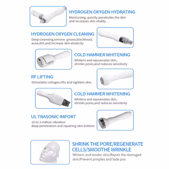 Best Selling Products 2023 Hydrafacials 10 in 1 H2O2 Hydro Facial Diamond Microdermabrasion Machine