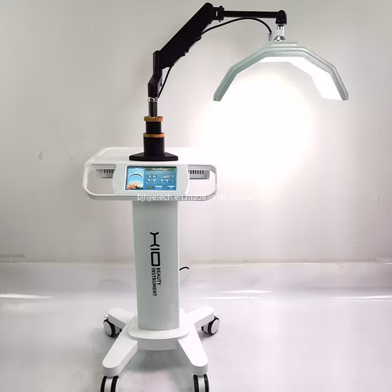 Alta qualidade pdt led luz facial fototerapia cuidados com a pele terapia de luz led remoção de rugas máscara facial pdt 8 modos
