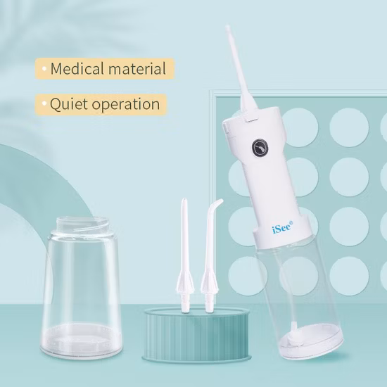 Água Stepless da limpeza dos dentes do regulamento da velocidade Flosser dental