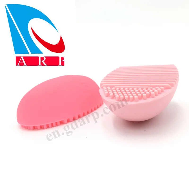 Novas escovas populares de purificação facial de silicone com sílica 100% Satefy