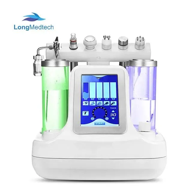 Máquina multifuncional de oxigênio bolha/equipamento de microdermoabrasão de água/máquina de spa facial